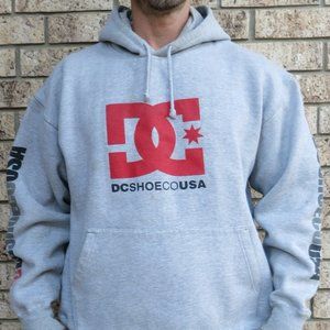 DC Vintage Skate Sweatshirt, X-Large, Gray
